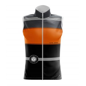Radtrikot ohne rmel ORANGE